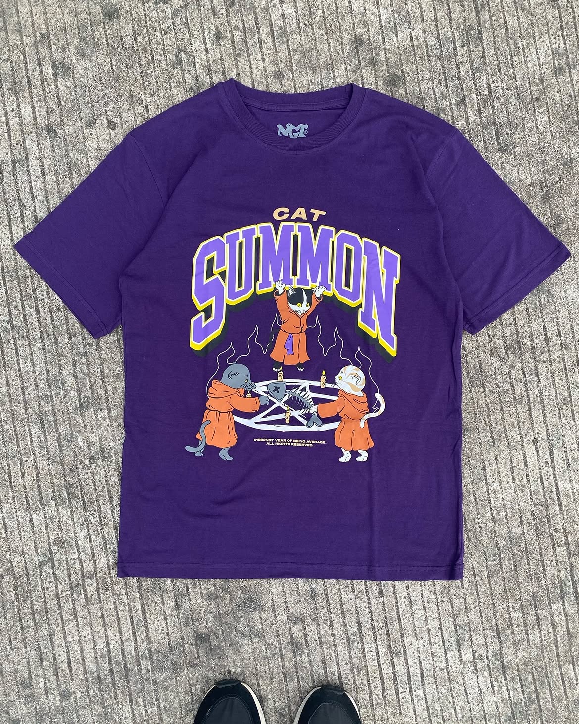 Tees Ngt "cat Summon"